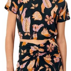 NEW SESSUN lalla short sleeve top in birdika